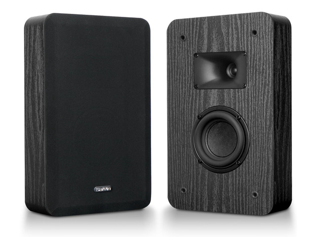 On Wall Speakers, 2-Way Passive Speakers 4, 3.5' Woofer & Horn Tweeter, For Home Theater/Living Room/Office,Flexible Install Wall-Mountable...