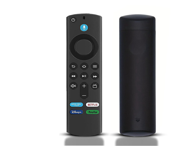 Voice Remote Replacement (3rd Gen) Fit for All Fire-Series Smart TVs Cube/4K Max/4K/Stick/Stick Lite, Smart TV, Compatible Hisense, TCL,...