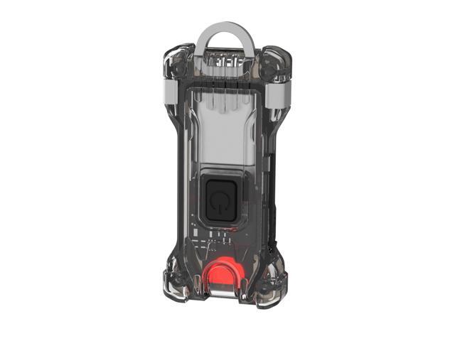Armytek Zippy WR Extended Set Grey (White and red light) Rechargeable LED Keychain Flashlight Lantern