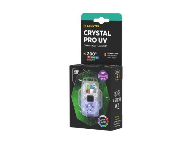 Crystal Pro UV Green (White, RGB, UV light)