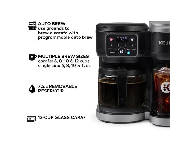 Keurig K-Duo Hot & Iced Single Serve & Carafe Coffee Maker, MultiStream Technology, 72oz Reservoir (Gen 2)
