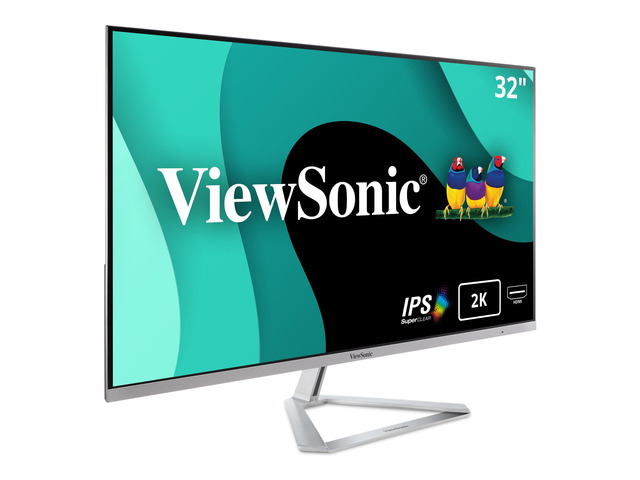 VX3276-2K-MHD 32 Inch 1440p QHD IPS Widescreen Monitor, 75Hz LCD HDMI, DisplayPort, Mini DP, Ultra Thin Bezels, Eye Care, Dual Speakers, Home...