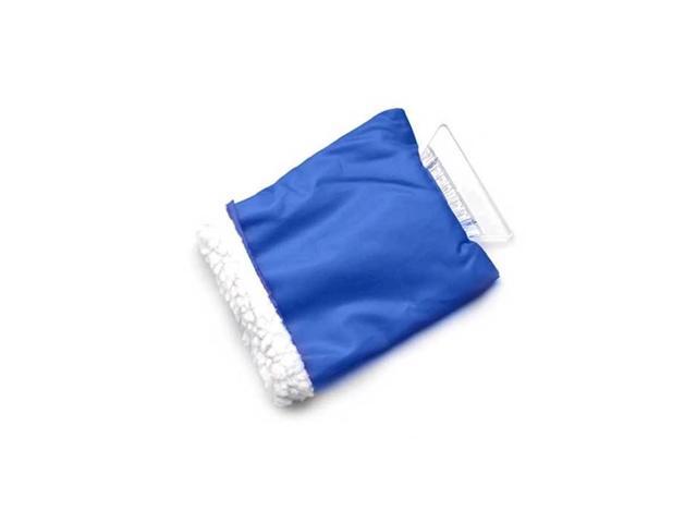iBasics Thermal Ice Scraper Glove Fleece-Lined Car Window Scraper Mitt Warm, Durable One-Hand De-Icing Tool Universal Fit for Snow & Ice Removal,...