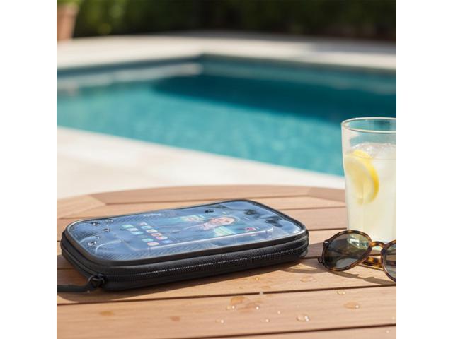 iBasics Black Portable Wired Stereo Speaker Case with 3.5mm AUX for Most Smartphones