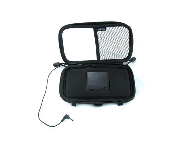 iBasics Black Portable Wired Stereo Speaker Case with 3.5mm AUX for Most Smartphones