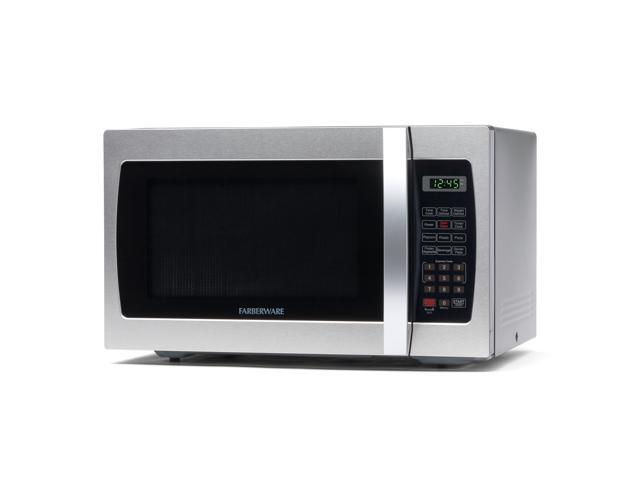 Farberware Countertop Microwave 1000 Watts, 1.3 Cu. Ft. - Microwave Oven With LED Lighting and Child Lock - Perfect for Apartments and Dorms - Easy...