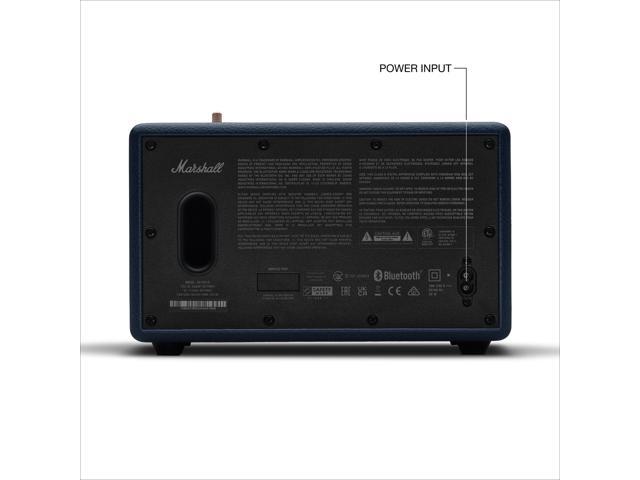 Marshall - Acton III Bluetooth Home Speaker with Bass / Treble / Volume Controls and 3.5 mm Auxiliary Input - Midnight Blue - image 5