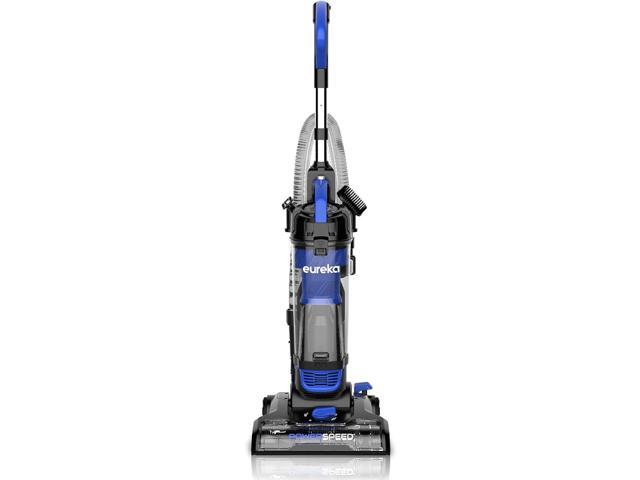 Eureka Lightweight Powerful Upright Vacuum Cleaner for Carpet and Hard Floor, PowerSpeed, New Model,Blue,black/New Model