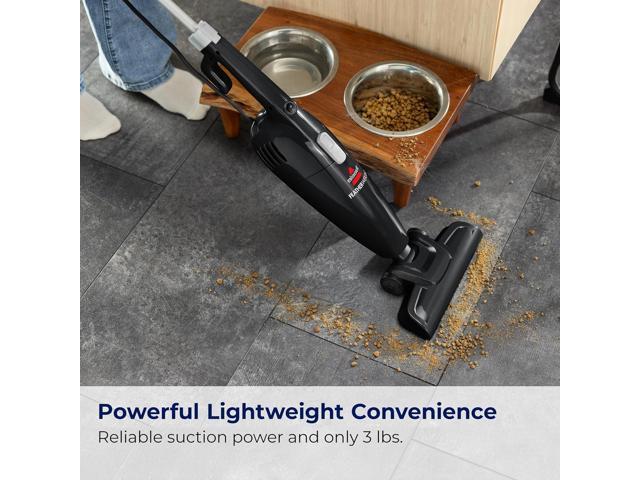 Bissell Featherweight Stick Lightweight Bagless Vacuum with Crevice Tool, 2033M, Black
