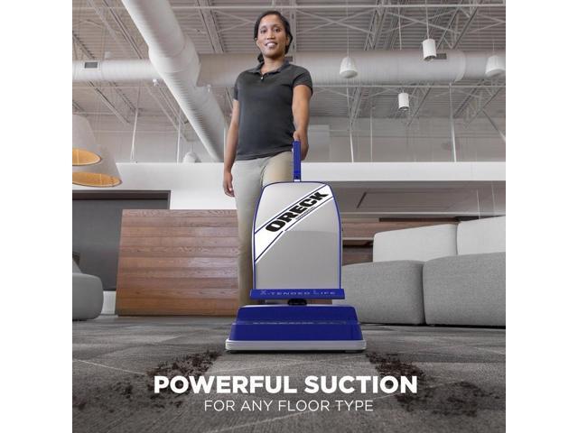 Oreck Commercial XL Vacuum Cleaner, Bagged Upright Vac for Carpets and Hard Floor, Lightweight, Automatic Height Adjust, High-Speed Brush Roll,...