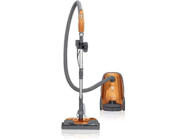 Kenmore 81214 200 Series Pet Friendly Lightweight Bagged Canister Vacuum with HEPA, 2 Motor System, and 3 Cleaning Tools-Orange