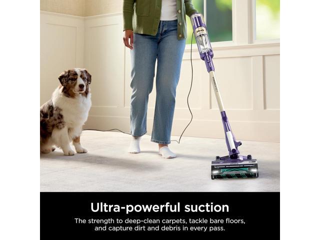 Shark POWERDETECT Ultra-Light Corded Stick Vacuum with DuoClean Technology, Self-Cleaning Brushroll for No Hair Wrap, Anti-Allergen Complete Seal,...