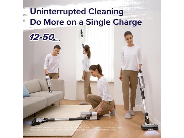 LEVOIT Cordless Vacuum Cleaner, Stick Vac with Tangle-Resistant Design, Up to 50 Minutes, Powerful Suction, Rechargeable, Lightweight, and...