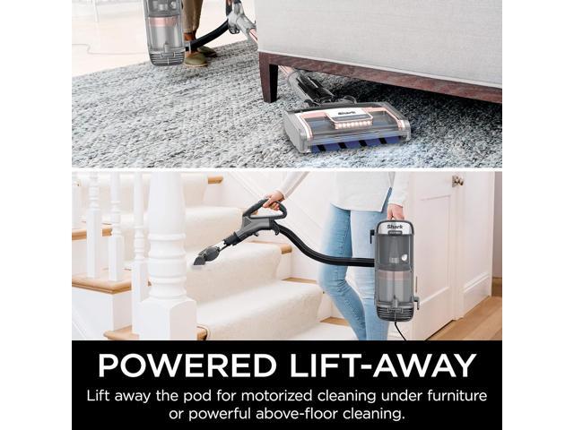 Shark AZ2002 Vertex Powered Lift-Away Upright Vacuum with DuoClean PowerFins, Self-Cleaning Brushroll, Large Dust Cup, Pet Crevice Tool, Dusting...