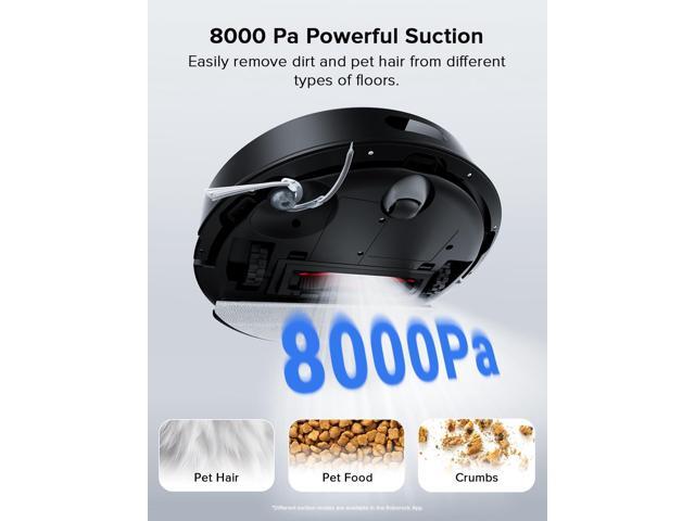 roborock Q7 L5 Robot Vacuum and Mop Combo, 8,000Pa Suction, Upgraded from Q5 Pro, Dual Anti-Tangle System, LiDAR Navigation, Multi-Level Mapping,...