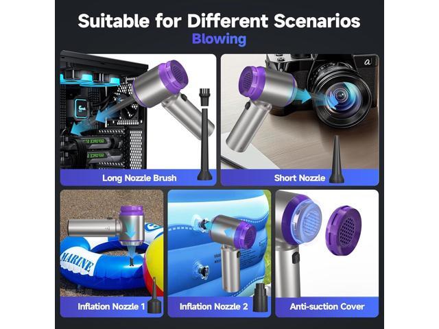 Car Vacuum Portable Cordless, 22000PA High Power handheld Vacuum Cleaner with Brushless Motor,11 in 1 Mini Hand Held Vacuum Cordless Rechargeable...