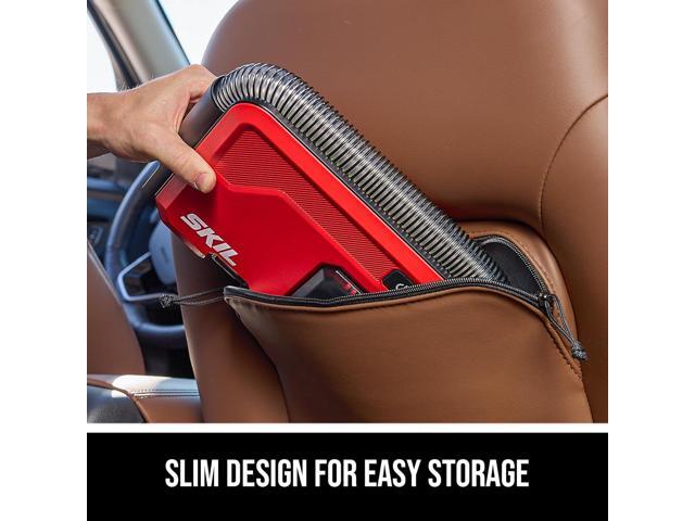 Skil Brushless Slim Vacuum 20V Kit Including 2.0Ah Battery and USB-C Charger-VA1200D-10
