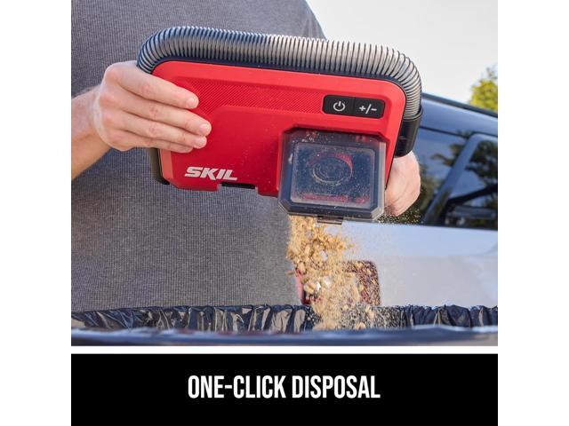 Skil Brushless Slim Vacuum 20V Kit Including 2.0Ah Battery and USB-C Charger-VA1200D-10