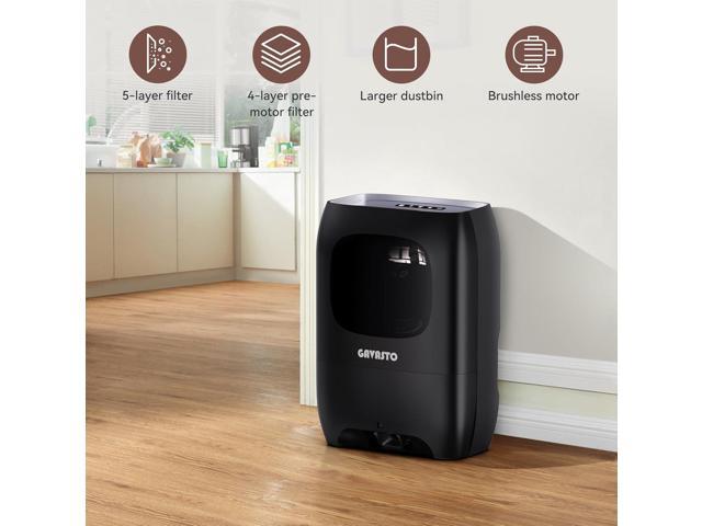 Pro Touchless Vacuum Automatic Dustpan - Ultra Fast & Powerful - Great for Sweeping Salon Pet Hair Food Dirt Kitchen, Canister Vacuum Cleaner Trash...
