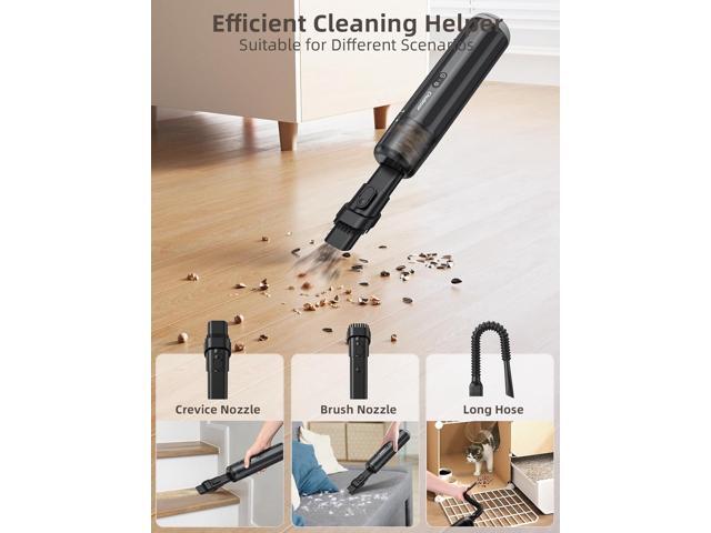 Chuboor Handheld Car Vacuum Cleaner, 14,000Pa Cordless Vacuum Cordless Rechargeable, 120 WPowerful Mini Hand Vacuum with Multifunctional Nozzle for...