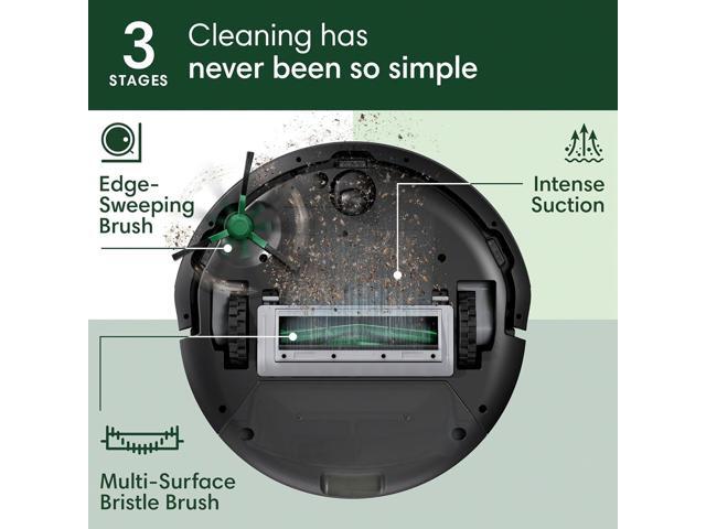 iRobot Roomba 104 Vac Robot Vacuum - Exclusive, Easy to use, Intense Power-Lifting Suction, LiDAR Navigation, Multi-Surface Cleaning, Cleans in...