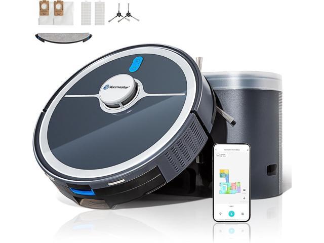 Vacmaster V10i 3-in-1 Robot Vacuum and Mop Combo with Self-Empty Station for 45 Days, LiDAR Navigation,3000Pa Strong Suction, Multi-Floor Mapping...
