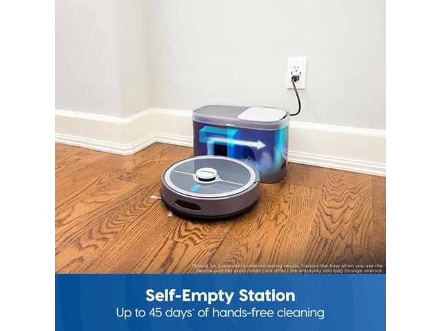 Vacmaster V10i 3-in-1 Robot Vacuum and Mop Combo with Self-Empty Station for 45 Days, LiDAR Navigation,3000Pa Strong Suction, Multi-Floor Mapping...