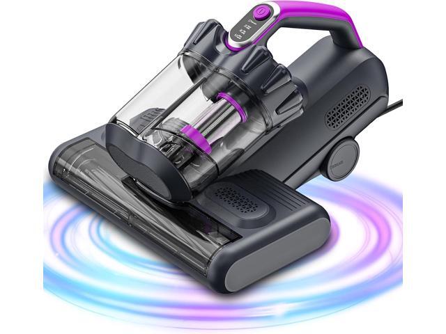 winterbear Mattress Vacuum Cleaner, 17Kpa Suction 500W High Power Handheld Roller-Type Bed Vacuum Cleaner with U-V-C Light & High Heating &...