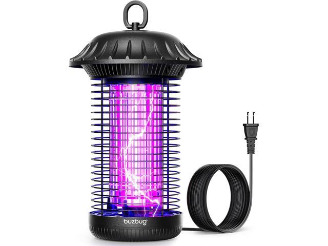 Buzbug LED Bug Zapper Indoor Outdoor, 10 Years Lifespan, 6.5ft Power Cord, IPX4 Waterproof, High-Voltage, Mosquito Zapper, Fly Trap Mosquito Trap,...