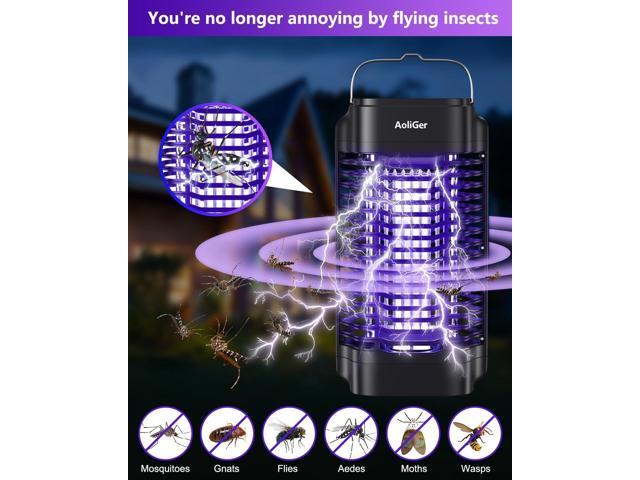 Bug Zapper for Outdoor and Indoor,Powerful Electric Mosquito Zapper Insect Killer,Insect Fly Trap Mosquito Trap Mosquito Trap for Backyard, Garden,...