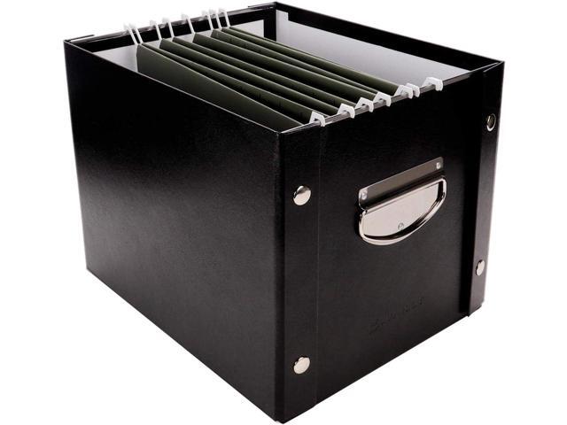 Snap-N-Store File Storage Box & Organizer - 2 Pack - 13.25 x 10.75 x 9.875 Inch Letter Size Portable File Boxes with Lids for Documents - Back To...