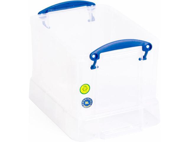 Really Useful Plastic Storage Box 3 Litre Clear