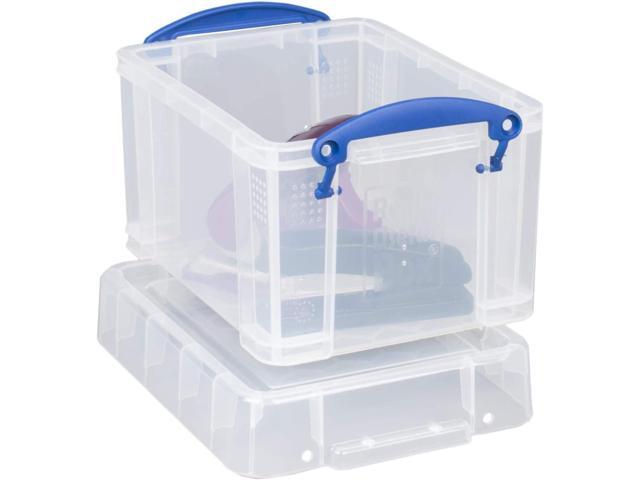 Really Useful Plastic Storage Box 3 Litre Clear