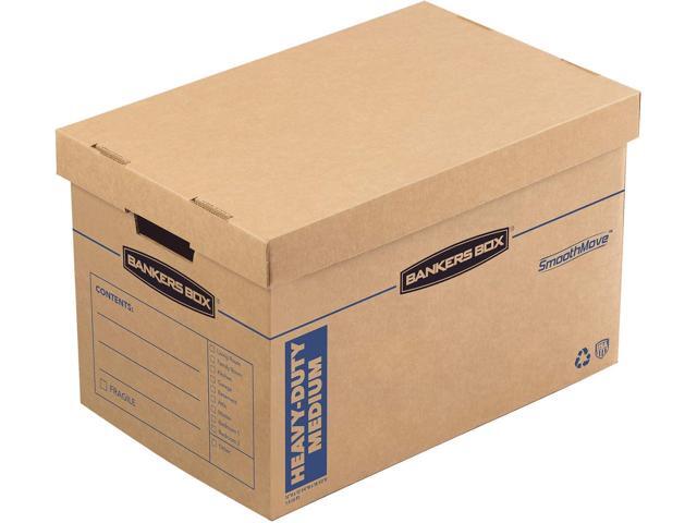 Bankers Box Kitchen Kit Moving Box 1 Pack, Dividers and Cushions, Reinforced Handles, Tape-Free Assembly, Box with Lid, 15-in x 12-in x 10-in...