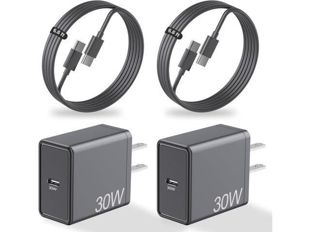 30W USB C Fast Charger Block for Google Pixel 10 Pro XL/10/9 Pro /9/8 Pro/8/7 Pro/7/6a/6 Pro/6/5a/5/4, 2-Pack Looptimo 30 Watts Rapid Charging USBC...