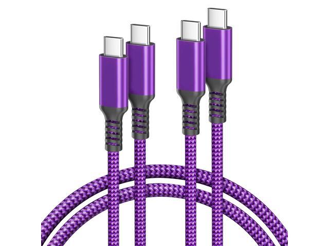 Basesailor for iPhone 17 16 Pro Max Charger Cable,USB C to USBC 100W Cable 10ft/2Pack,Fast PD Charging Type C Cord for Apple 15 Plus,MacBook,iPad...