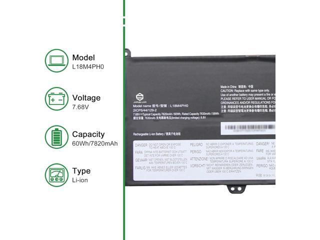 L18M4PH0 Laptop Battery Replacement for Lenovo IdeaPad Yoga C940-14IIL Series Notebook 5B10T11585 5B10W67374 L18C4PH0 5B10W67180 5B10T11586 Black...