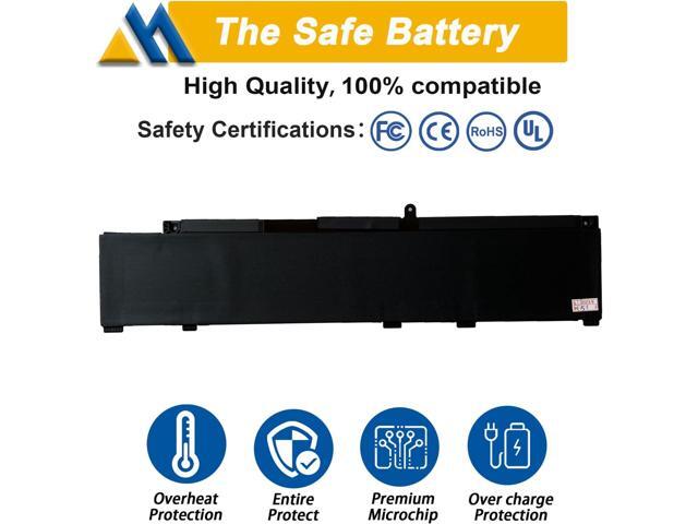 68Wh MV07R Laptop Battery Replacement for Dell G3 15 3500 3590 3700 3790 G5 15 5500 5505 SE Series JJRRD 0JJRRD 266J9 72WGV 072WGV W5W19 0W5W19...