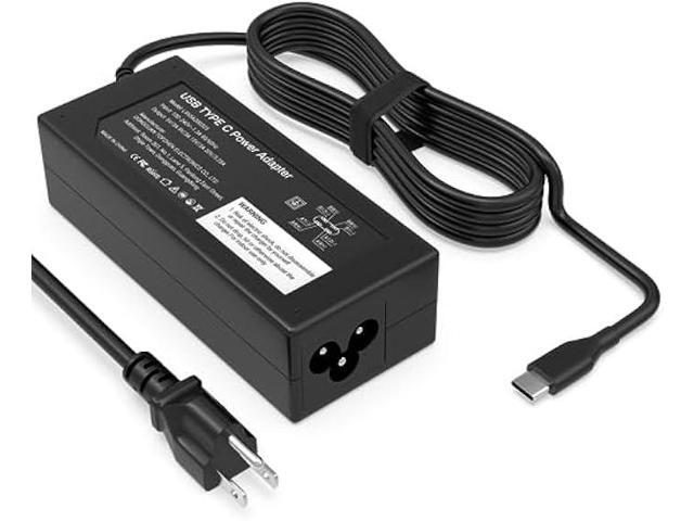 65W USB C Laptop Charger Compatible with Dell Laptop and More USB Type C Power Adapter