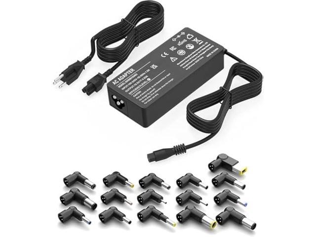 90W Universal AC Adapter Laptop Charger Compatible with Dell HP Acer Asus Lenovo IBM Sony Fujitsu Gateway Notebook Ultrabook Chromebook Power...
