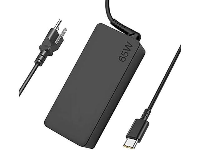 USB-C 65W 45W AC Replacement Charger Compatible with Lenovo ThinkPad T480 T490 T580 ADLX65YDC2A ADLX65YLC2D ADLX65YDC3A ADLX65YDC2D chromebook 2nd...