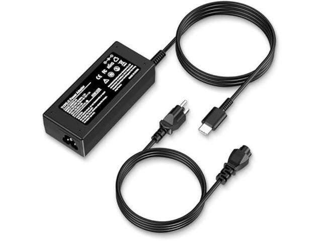 Universal 65W USB C Laptop Charger Compatible with Lenovo,HP, Dell, Acer, Asus, Samsung, Google and More, for Office, School, and Family