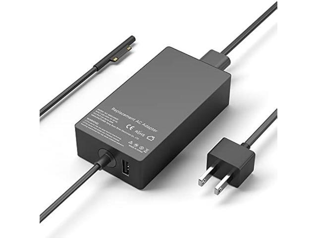 65W Surface Pro Charger Compatible with Microsoft Surface Laptop 2 3, Surface Pro X 9 8 7 6 5 4 3, Surface Go 2 Go 3, Surface Book 1 2 Microsoft...