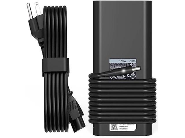 130W 4.5mm Round Tip AC Adapter Laptop Charger Compatible with Dell XPS 15 7590 9530 9550 9560 9570 OptiPlex 3000 5000 7000 7050 Inspiron 7348...