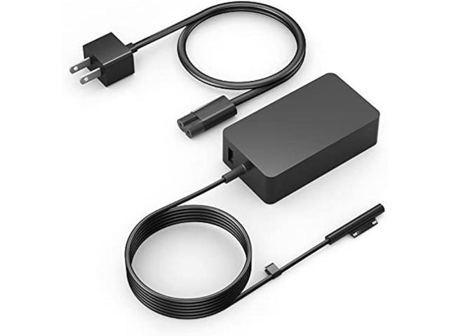 65W Surface Pro Laptop Charger for Microsoft Surface Pro 9, 8, 7+, 7, 6, 5, 4, 3, X, Surface Laptop 5 Studio i5 Go 3 2, Surface Go 4 3 2 1, Surface...
