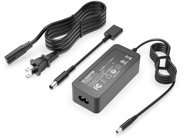 Charger Fit for Dell Inspiron 15 14 17 13 11 3000 5000 7000, Fit for Latitude, Vostro, XPS Series (Safety Certified by UL) 65W 45W Round Tip