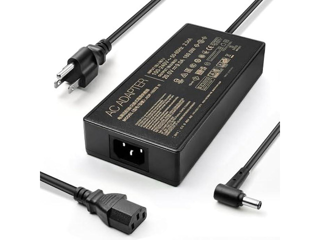180W AC Charger Fit for Asus Tuf Gaming F15 FX505D FX505DD FX505DT FX505DU FX505DY FX505G FX505GT FX505GD FX505GE FX505GM FX505 FX506 FX506LI...