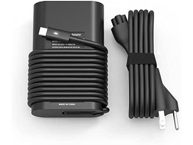 65w 45w USB-C Type C Laptop Charger Compatible with Dell Latitude 7275 7370 5420 5285 5290 5520 XPS 13 9250 9360 9365 9370 9380 9350 Chromebook...