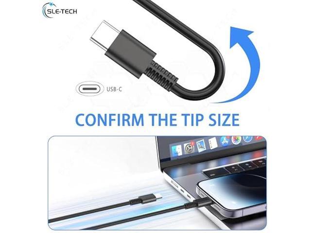 SLE-TECH 65W USB C AC Adapter Compatibile with Lenovo Thinkpad/Yoga/Chromebook,T480 T480S C930 C940 100e 300e 500e ADLX65YLC3D 4X20M26268 ADLX65YDC2A