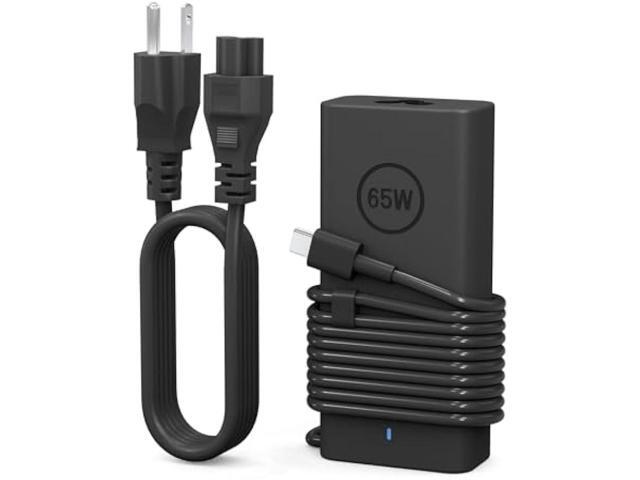 65W Laptop Charger USB C - Compatible with Dell Latitude 5420/5520/7420/7430/7480/7490 & Inspiron 14/16/7620/2in1/XPS 13 LA65NM190